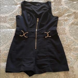 Black romper fitted (worn once)
